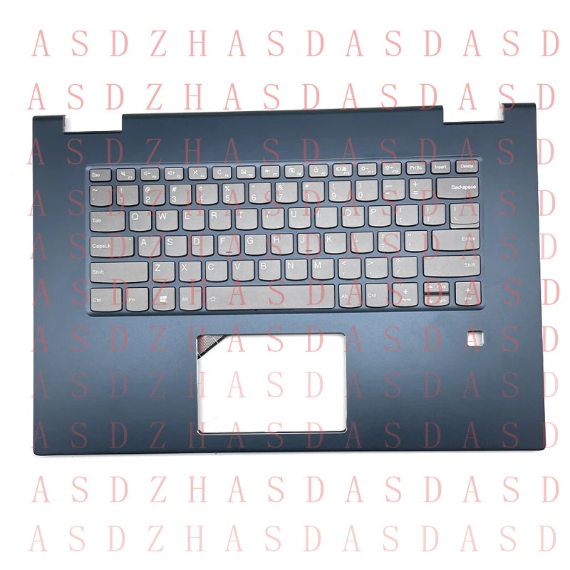 

Z New Blue Palmrest Backlit Keyboard Touchpad For Lenovo Yoga 730-15IWL 5CB0U65209