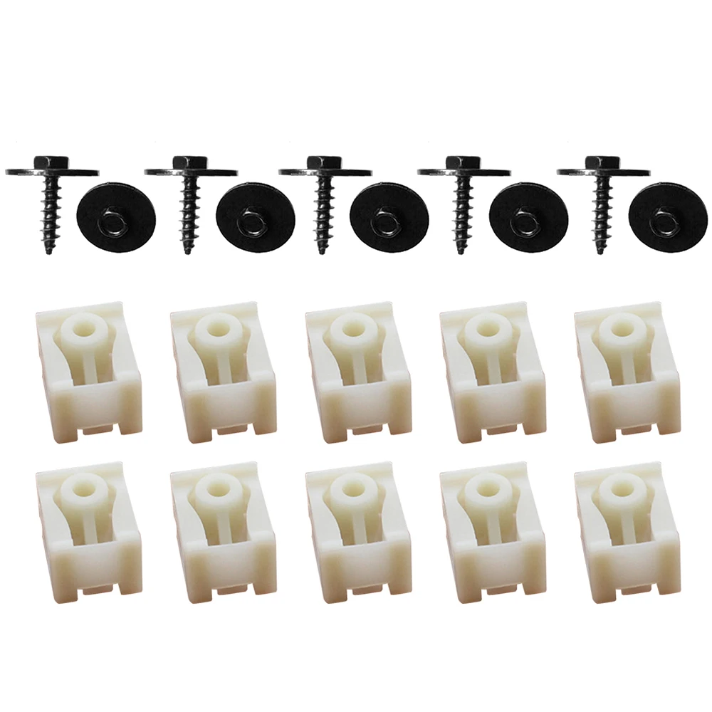 20Pcs/Set Car Clips Front And Rear Fender Liner C-Clip Combo Kit With Bolt 07147311312 07149213164 For BMW