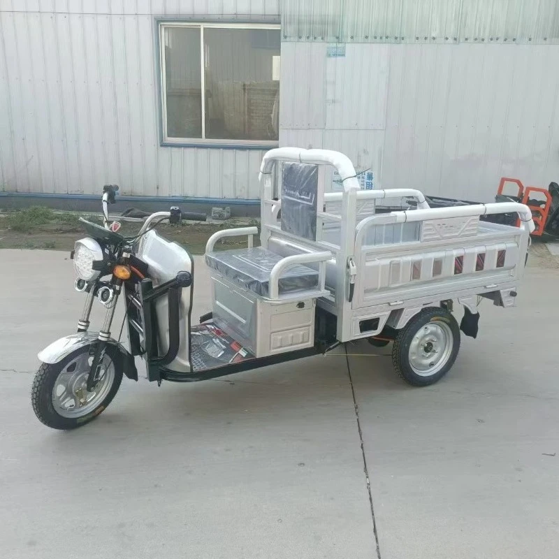 

Motorcycle Tricycle Cargo 60V 1000 W Wheels Electric Cargo Tricycle Best Safety Popular Cargo Electric Tricycle
