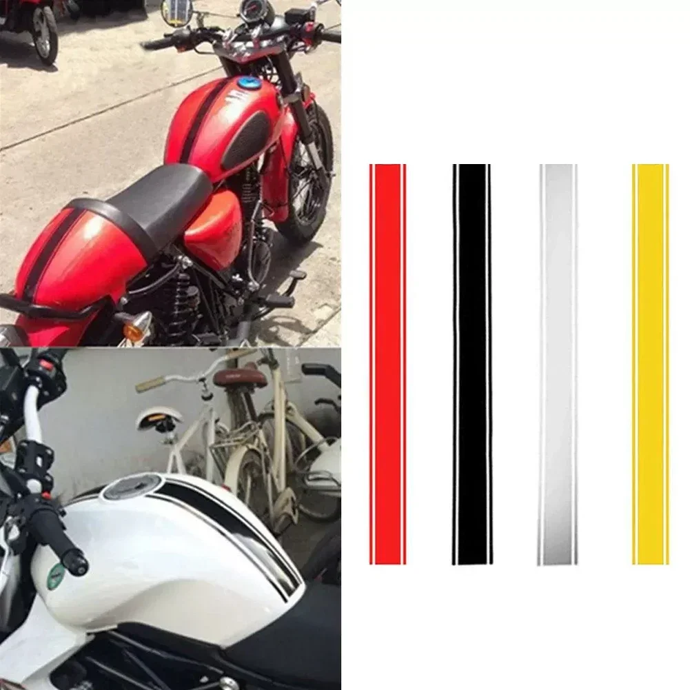 50cm Motorcycle Stickers Car Motorcycle DIY Fuel Tank Cover Reflective Stickers Waterproof for Racing Motorcycle Accessories