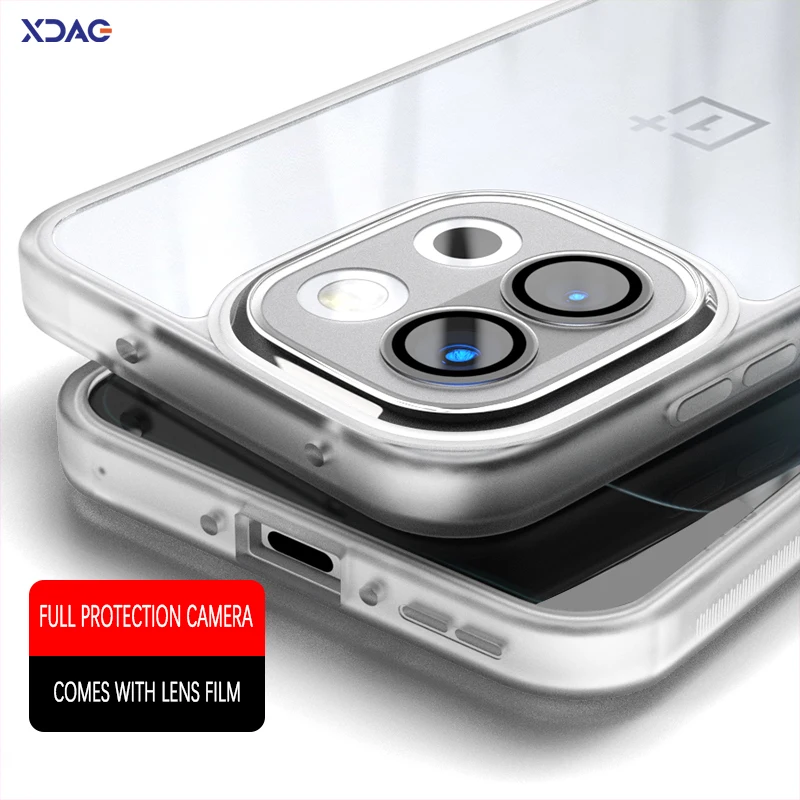 

High Qualtiy Phone Case for OnePlus 13T 5G 6.32" Soft Transparent Silicone Simple Full Lens Camera Acrylic Film Back Cover Funda