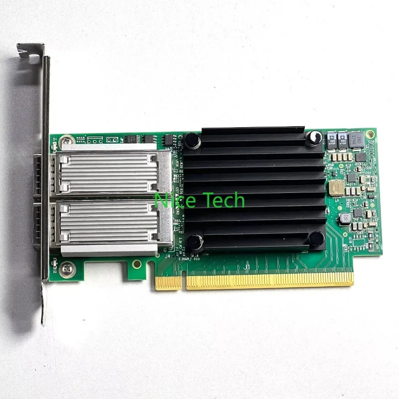 

Двухпортовая тонкая сетевая карта PCI Express Gen3 56Gbps для серверов QSFP28 MCX416A-BCAT