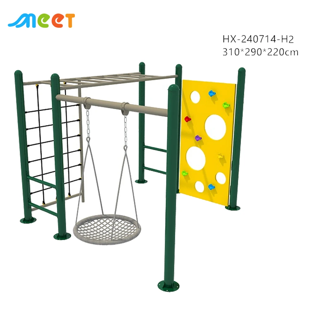 HX-240714-H2 New public park children playground manufacturer high quality sports outdoor playgrounds