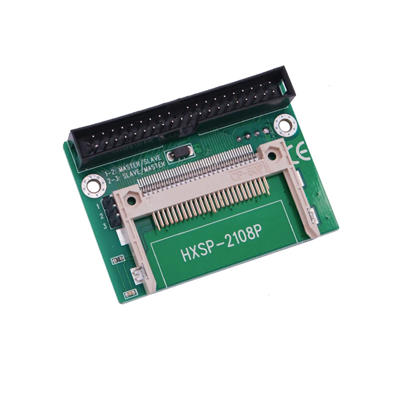 Nuevo conector CF a IDE 3,5 "39/40 pines tarjeta SSD Flash compacta a unidad de disco duro IDE de 3,5 pulgadas adaptador HDD placa elevadora macho a macho