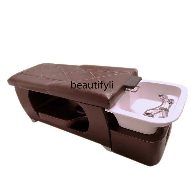 Multi-Functional Thai Shampoo Chair Hair Salon Professional Haircut Beauty Body Beauty Dual-Use Shampoo Chair