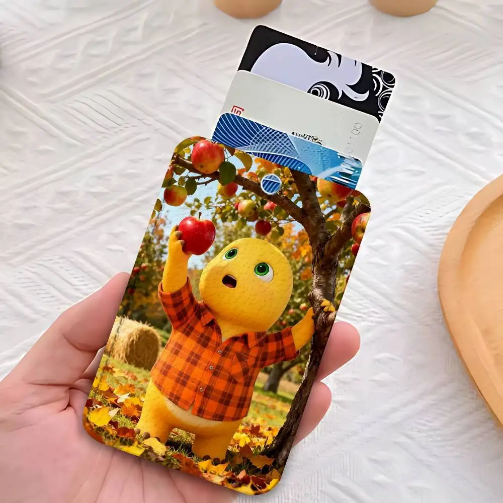 Cute M-Milk D-Dragon Custom Access Card Case Leather Card Holder Transportation Card Case Gifts