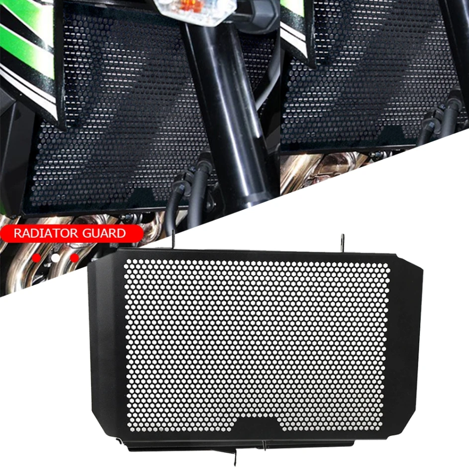 

FOR Kawasaki Z750S Z750 Z800 Motorcycle Z800 2013-2018 2017 2016 2015 CNC Radiator Guard Protector Grille Cover Z750/S 2007-2012