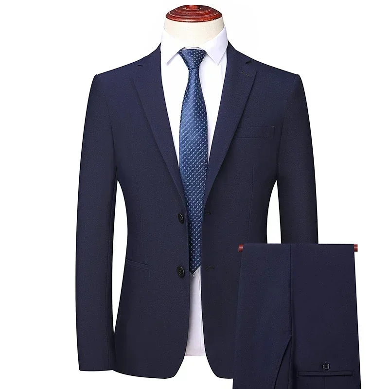 2026 The New Store Offers Discounted Prices  Men's Casual Formal Business Gentleman's All-season Slimming Wedding Fashion Suit