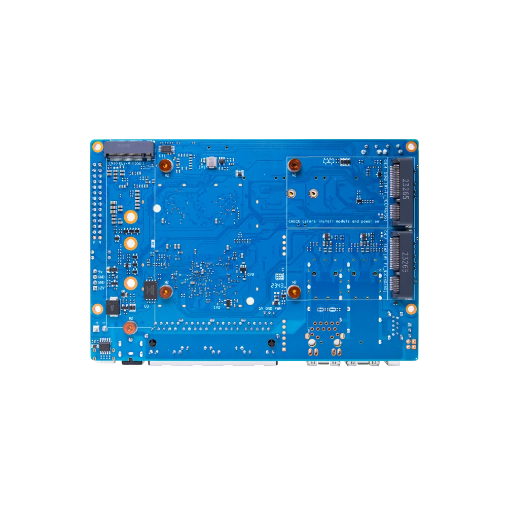 Imagem -02 - Banana pi Smart Router Board Bpi-r4 Suporta Openwrt Mediatek Mt7988a Filogic 880 Braço Quad-core Corex-a73 4gb Ddr4 8gb Emmc