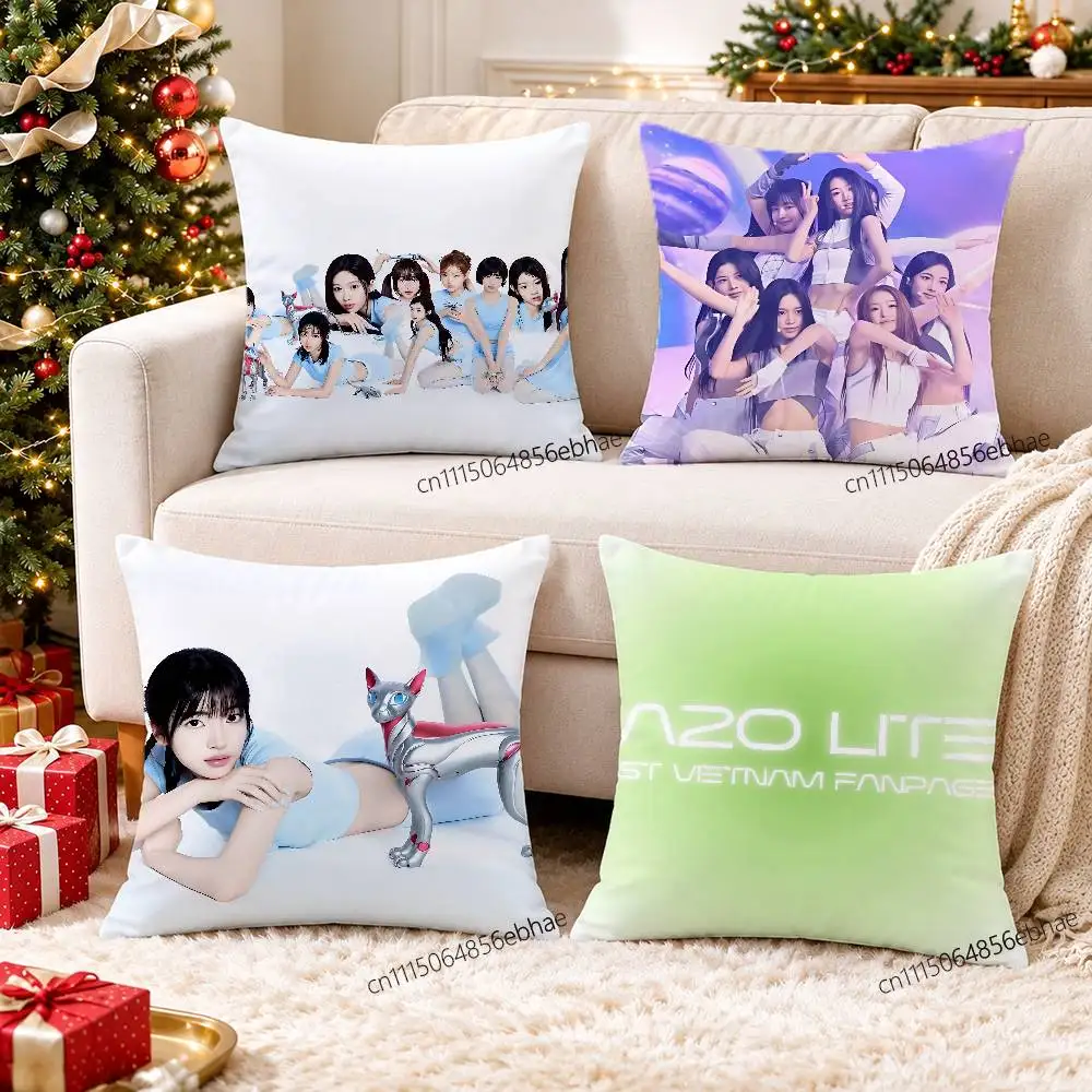 FOR A2O LITE NEON 45x45cm Square Cushion Cover Cartoon Print Decorative Throw Pillow Case for Couch Bed Car Home Decor