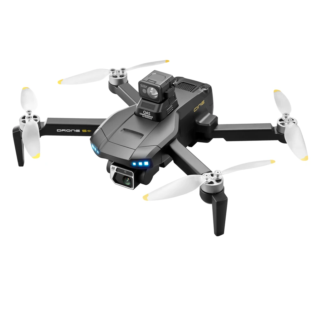 

S+ 4K Camera Drone GPS FPV Drones 5G Wifi Professional Obstacle Avoidance Quadcopter Brushless Motor RC Plane Helicopter Toys