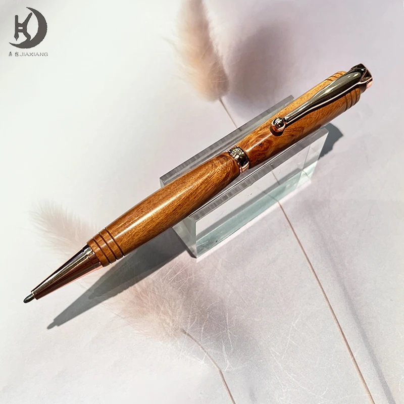 1 Stück 910 Luxus-Vintage-Kugelschreiber aus schmalem Sauerholz, Business-Büro-Stift, Geschenk, cooler, schöner Gelstift aus Holz für Männer und Frauen – Detail 10