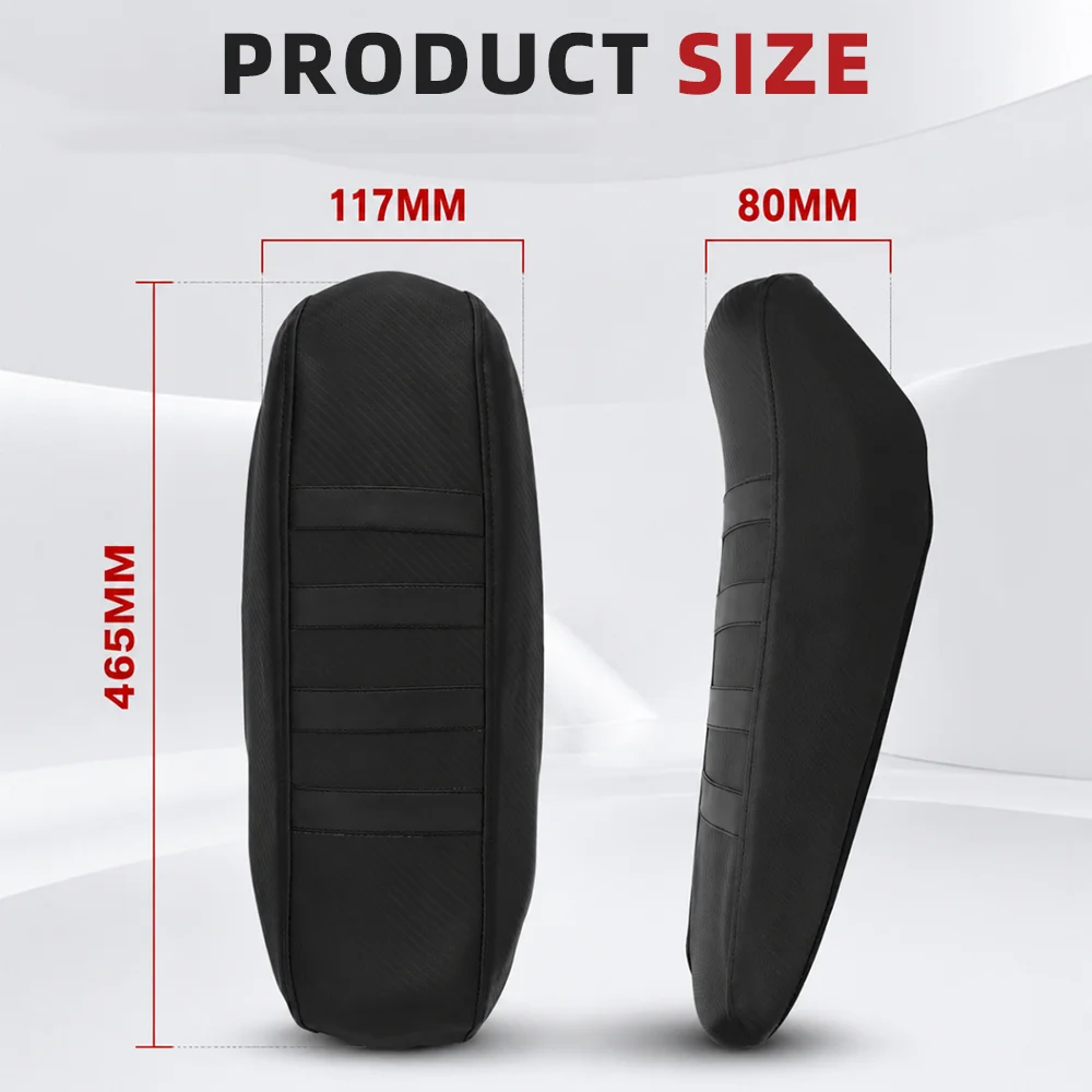 For Surron Light Bee S X Striped Soft Seat Cover PVC Anti-skid Covers Cushion New Motocross Electric Dirt Bike E-bikes