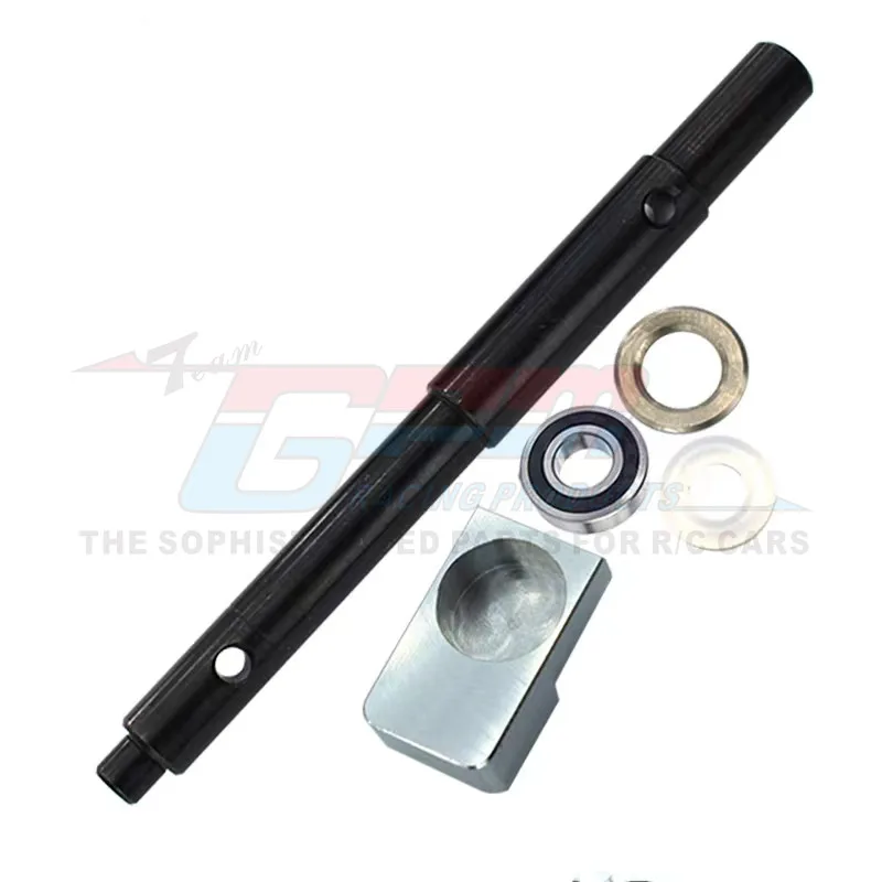 GPM Mid Carbon Steel Main Gear Shaft for TRAXXAS 1/5 X MAXX 8S XRT 1/6 RC CAR PART 7786X