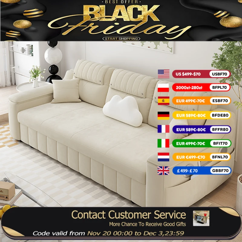 

Dual Use Sleep Sofas Bed Recliner Designer Nordic Floor Folding Sofa Lazy 3 Seater Divano Letto Pieghevole Living Room Furniture