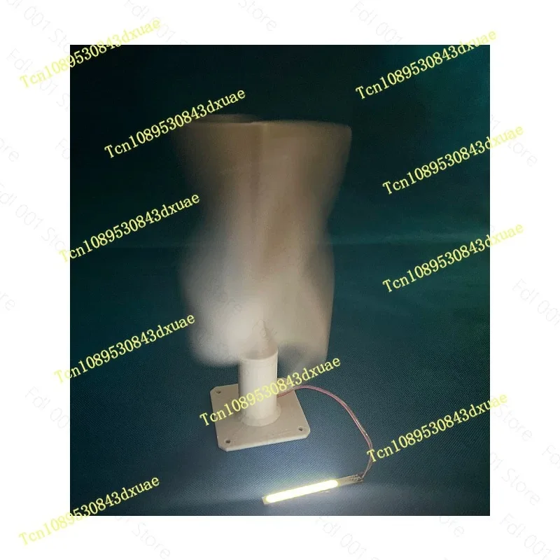 Wind Turbine Model 20w Micro Wind Turbine With Led Light Vertical Wind Generator For Free Energy Education