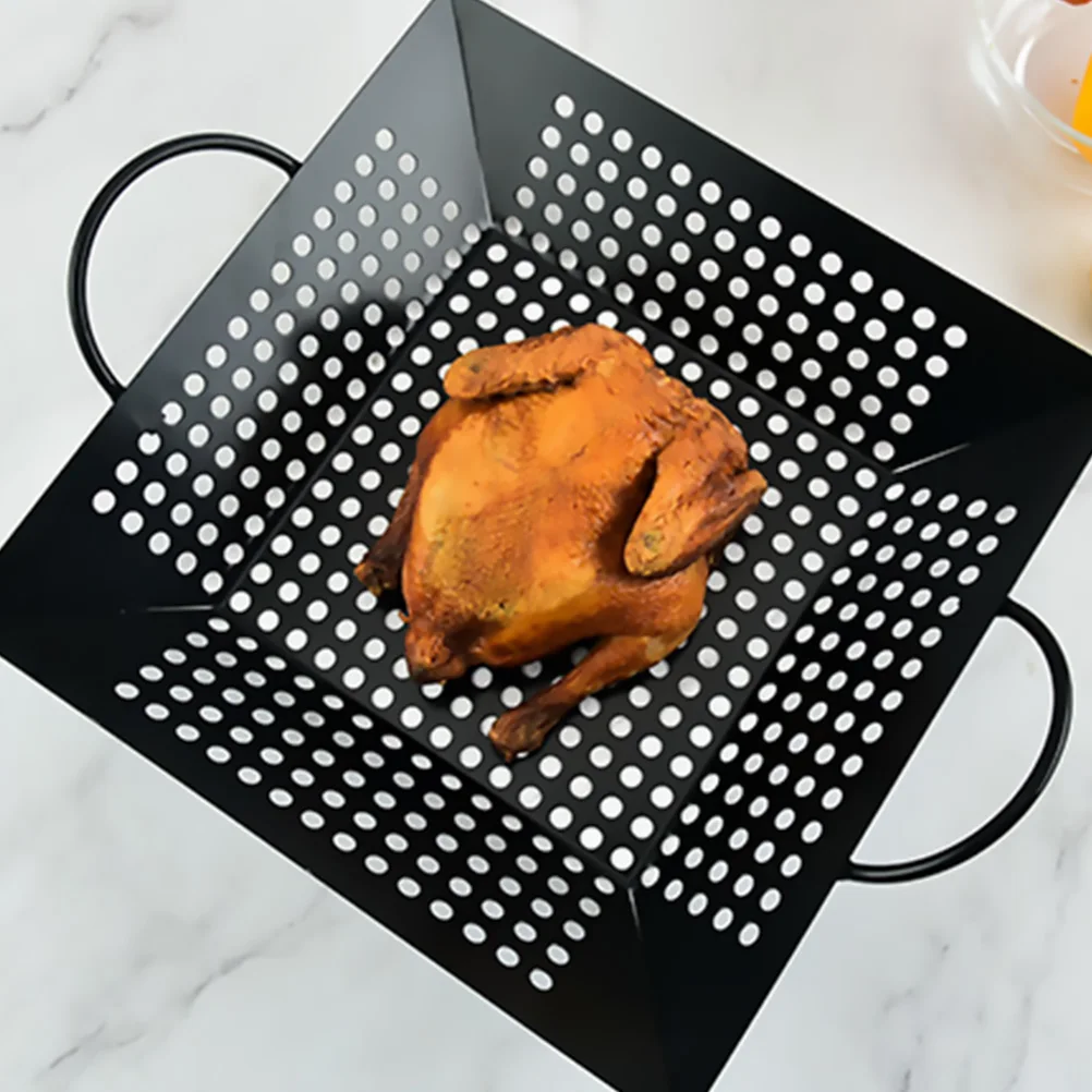 

BBQ Grill Barbecue Plate Non-Stick Large Capacity Cookware Vegetables Meats Utensil Bbq Grill Pan Outdoor Accessories