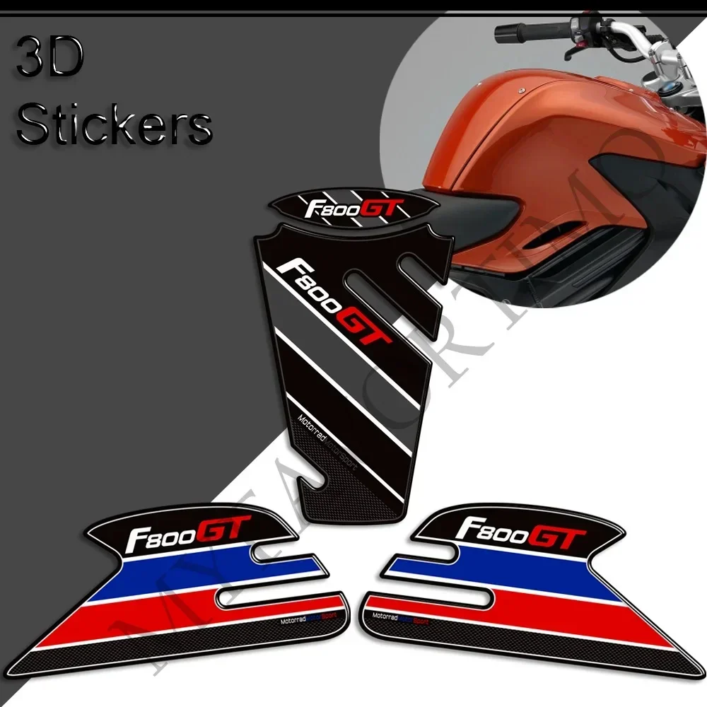 

For BMW F800GT F800 F 800 GT Tank Pad TankPad Grips Stickers Protection Protector Gas Fuel Oil Kit Knee