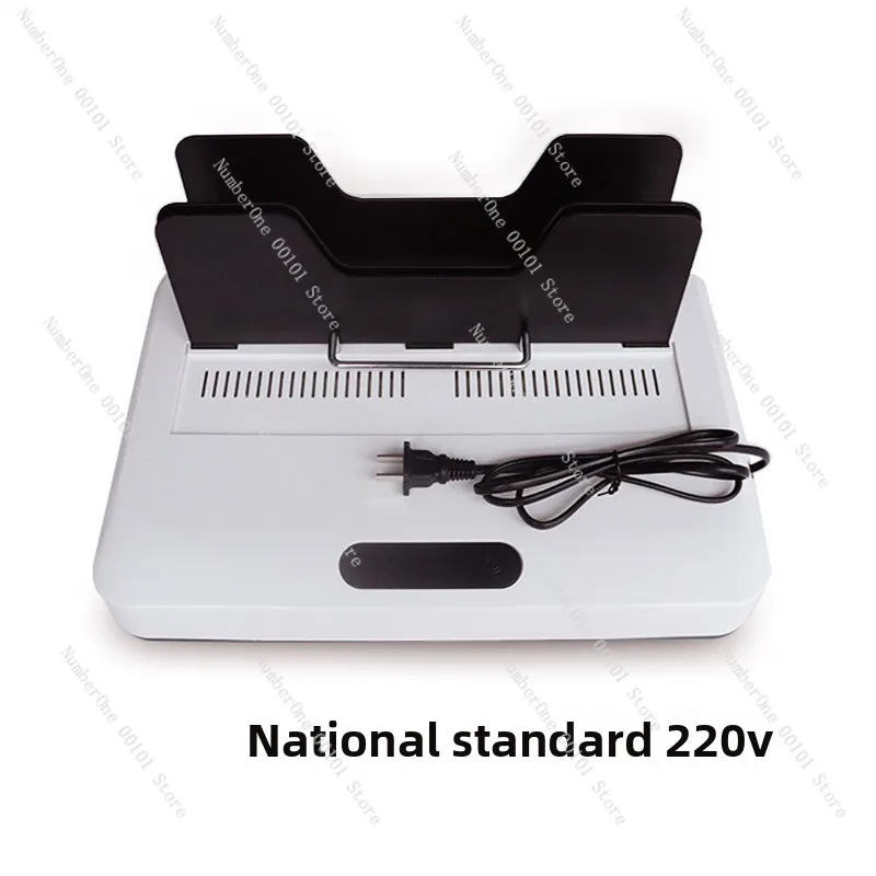 60mm Automatic Hot Melt Binding Machine No Preheat Instant Thermal Binder A4 Contract Document Office Equipment