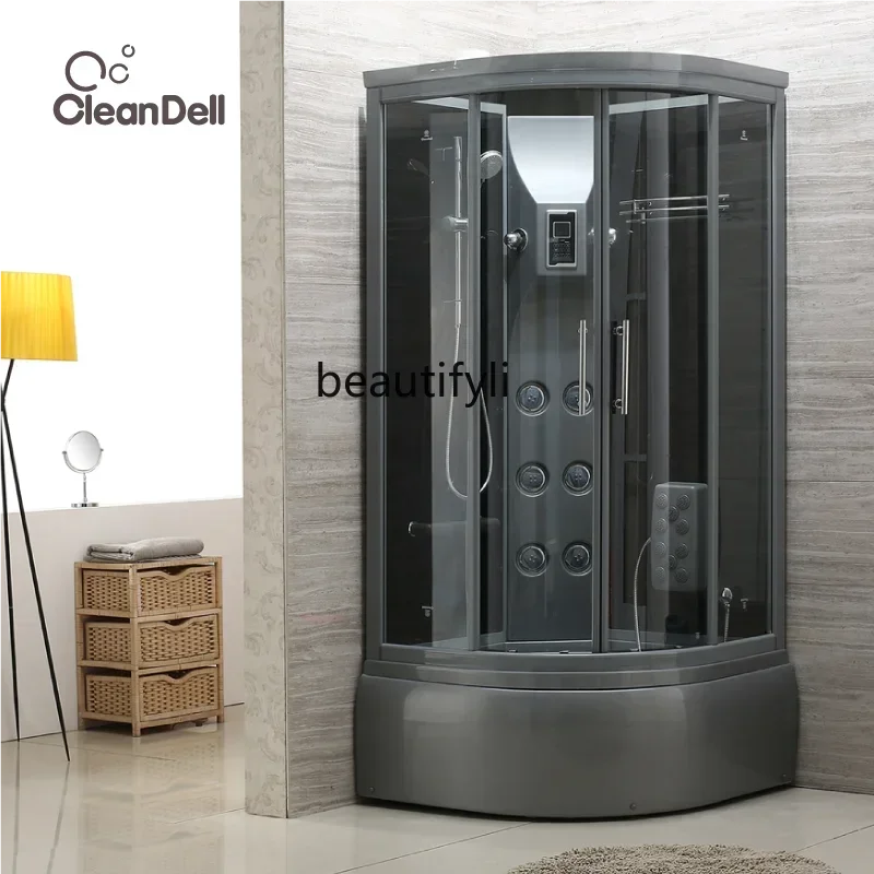 

V cqyShower Room Bathroom Integrated Toilet Arc Fan Surf Steam with Bath Bath Bath Room