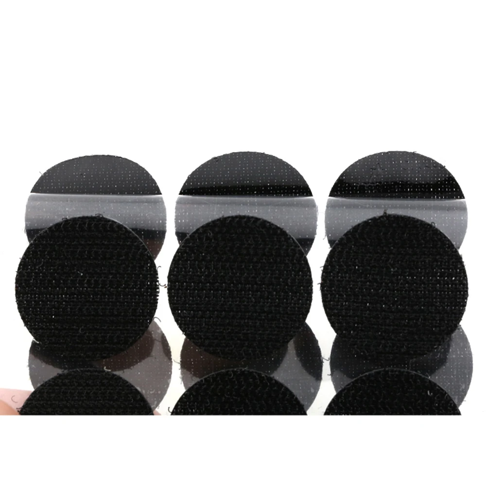 

30pcs Hook Loop Pads Eco-Friendly Nylon Non-Slip For Hardwood Tile Floor Anti-Curling Carpet Grippers Home Use