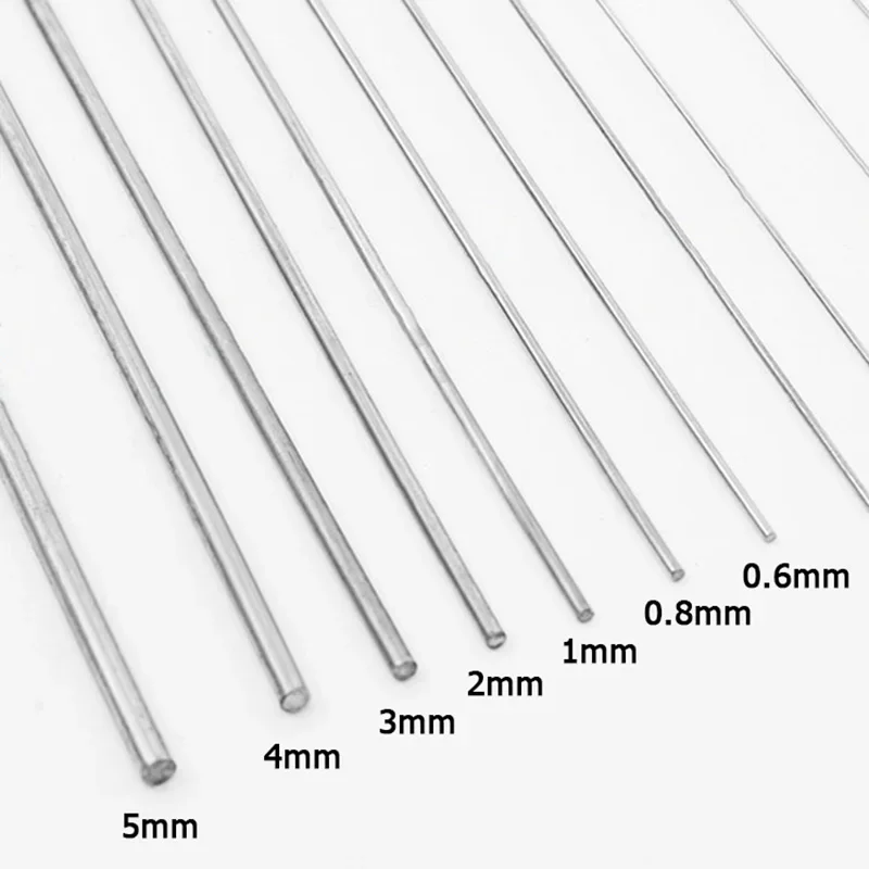 1-20M 304 Stainless Steel Wire 0.1/0.2/0.3/0.4/0.5/0.6/0.7/0.8/0.9/1/1.2/1.5/2/2.5/3mm Hard/Soft Single Wire Spring Steel Wire