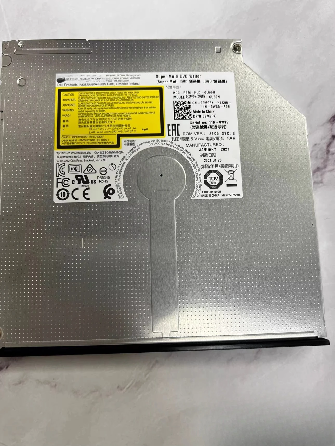 

Brand new original for HL9.5 recorder GU90N.P/N 09M9FK