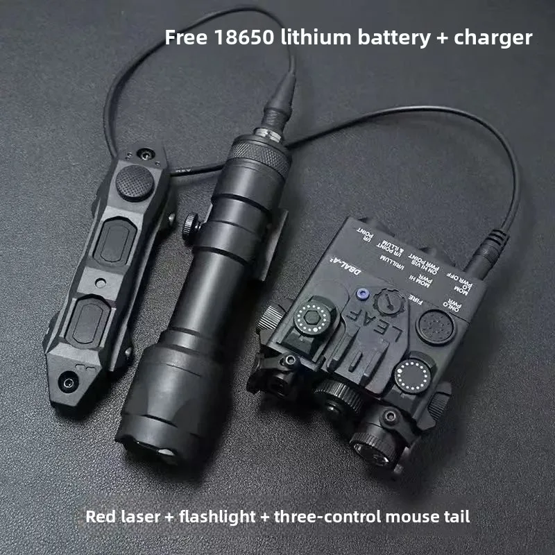 DBAL-A2 Einstellbare Laserbox Rotes und Grünes Laserlicht Taktische Taschenlampe M300/M600 Dual-Control-Set Laser Taktisch