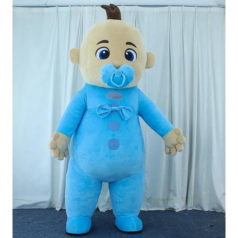 Inflatable Baby Boy Girl Mascot Costume Adult Cartoon Character Outfit Attractive Suit Birthday Gift for Party Events no battery