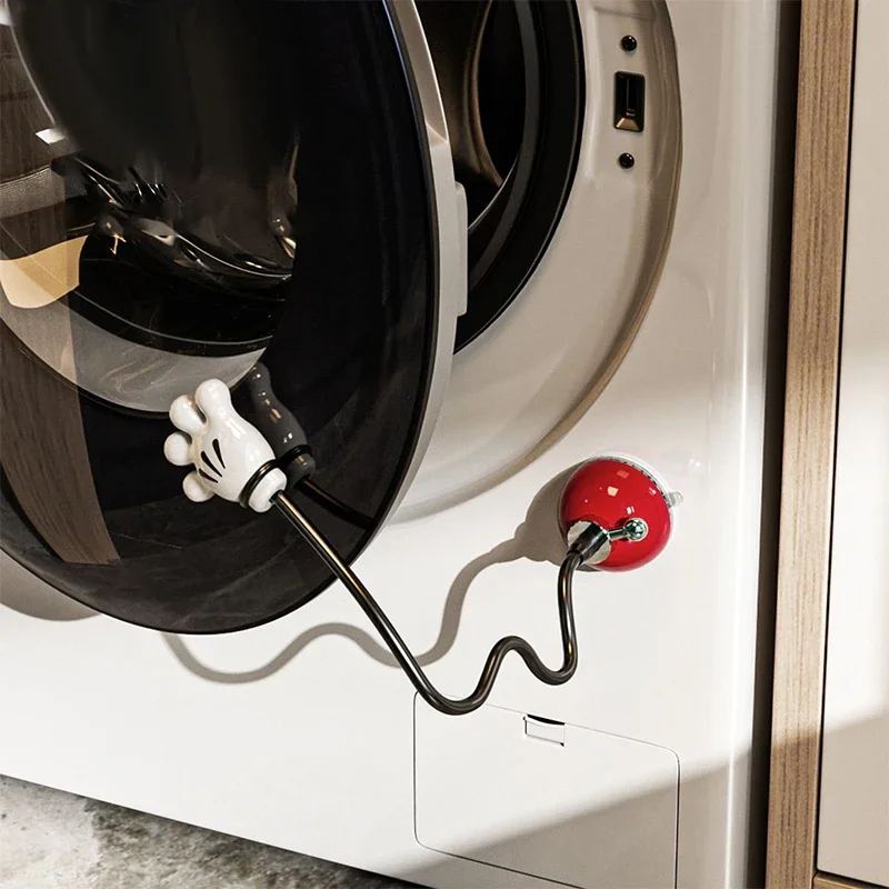 Magnetische wasmachinedeur Prop-stabilisator voor voorladermachines-eenvoudig te installeren, flexibel ontwerp-past op de meeste wasmachines en camper-wasdeuren