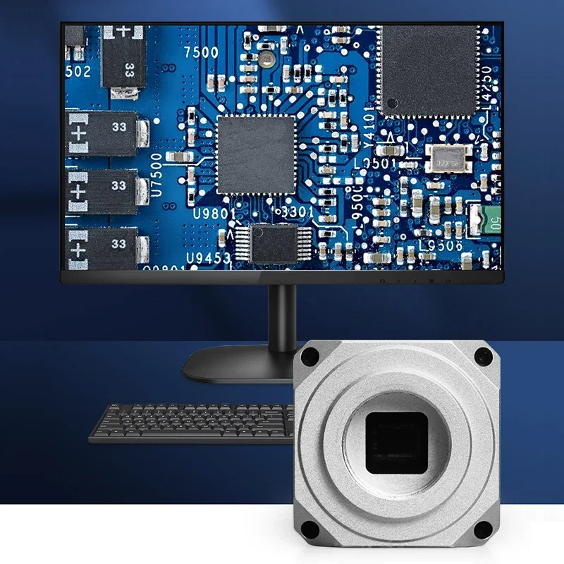 كاميرا 4K عالية الدقة IMX385 مستشعر 1/2 بوصة كاميرا مجهر CMOS HD إلى USB2025