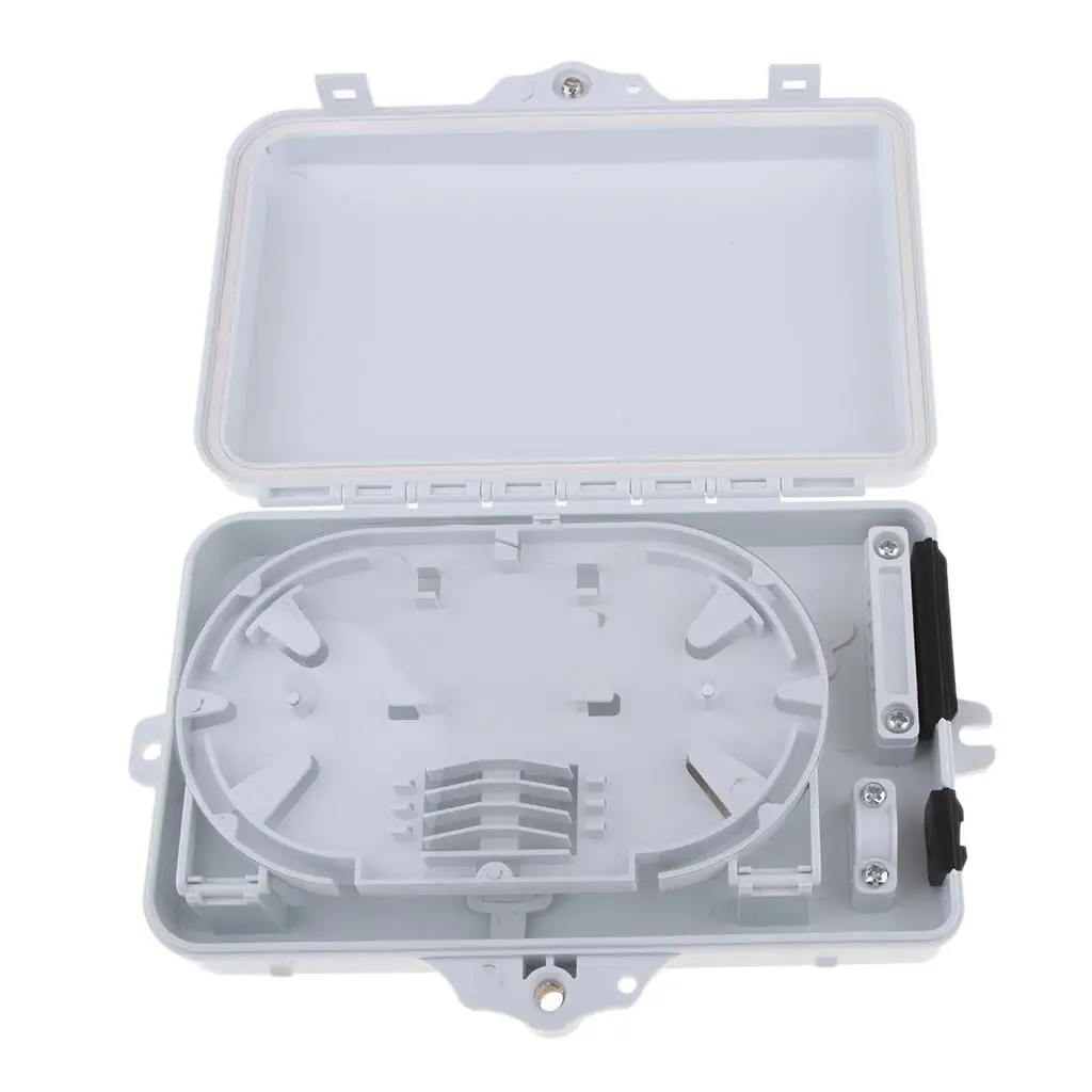 6 Core Fiber Optic Terminal FTTH Box, Fiber Wall Outdoor Splice/Distri Panel