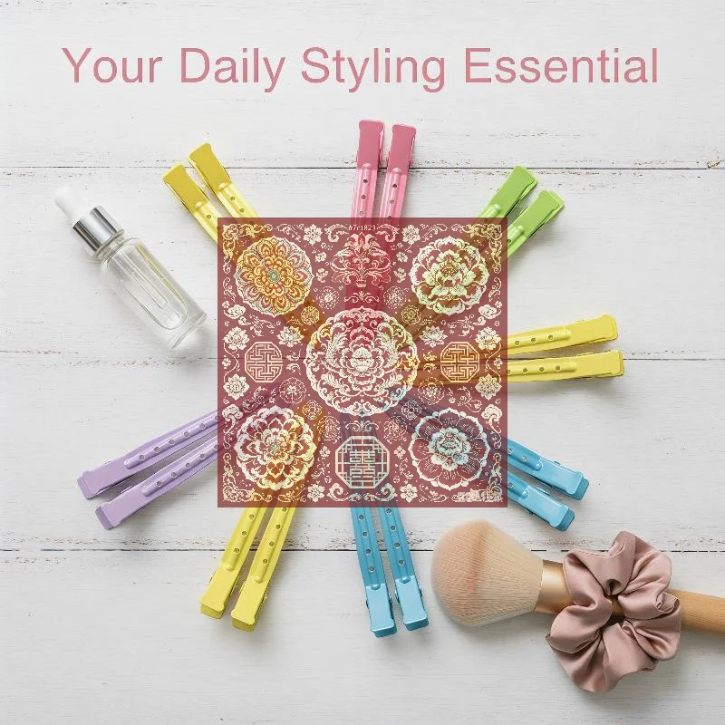 Metal Duckbill Clips Fluffy Root Lift Barrettes Volumizing Styling Clamps Perm Curly Fixing DIY Salon Pro Accessory Tools