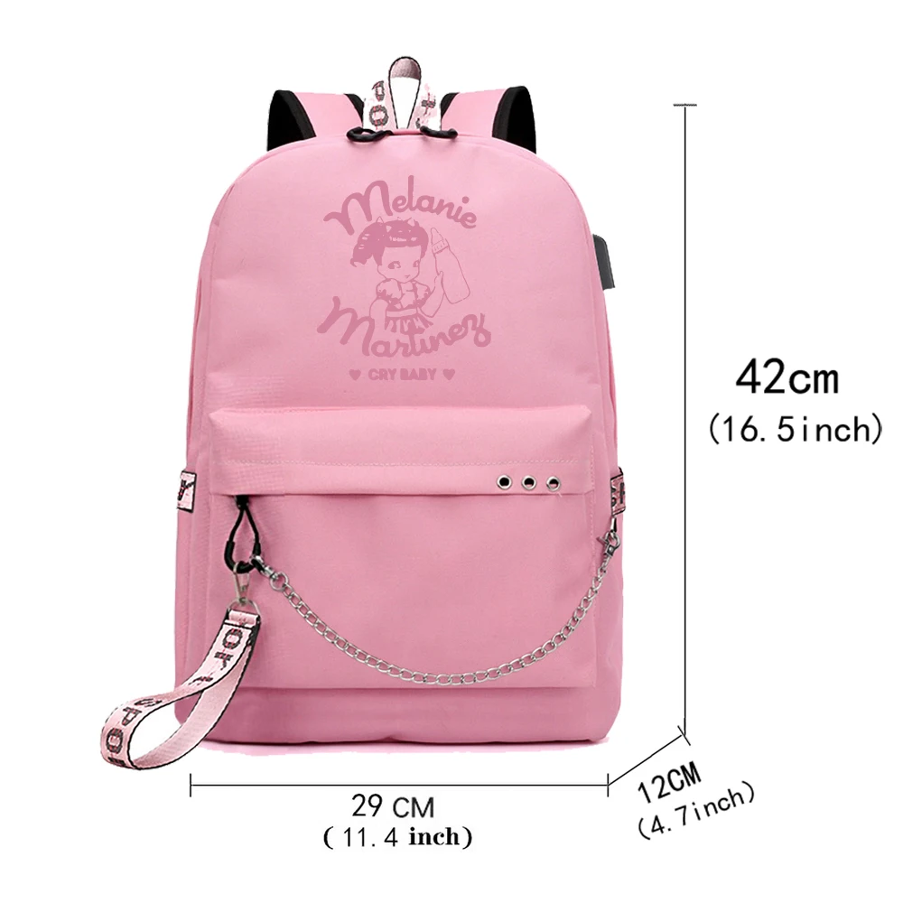 hot Melanie Martinez Backpack Popular Music Fashion Travel Backpacks