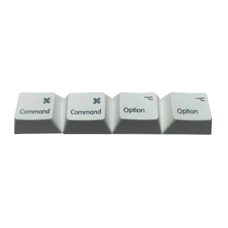 

652F Mechanical Keyboard Keycaps Replacement Parts 4 Pcs/Set 1.25U 1.25X Common Option Keycaps PBT Dye Subbed for Keyc
