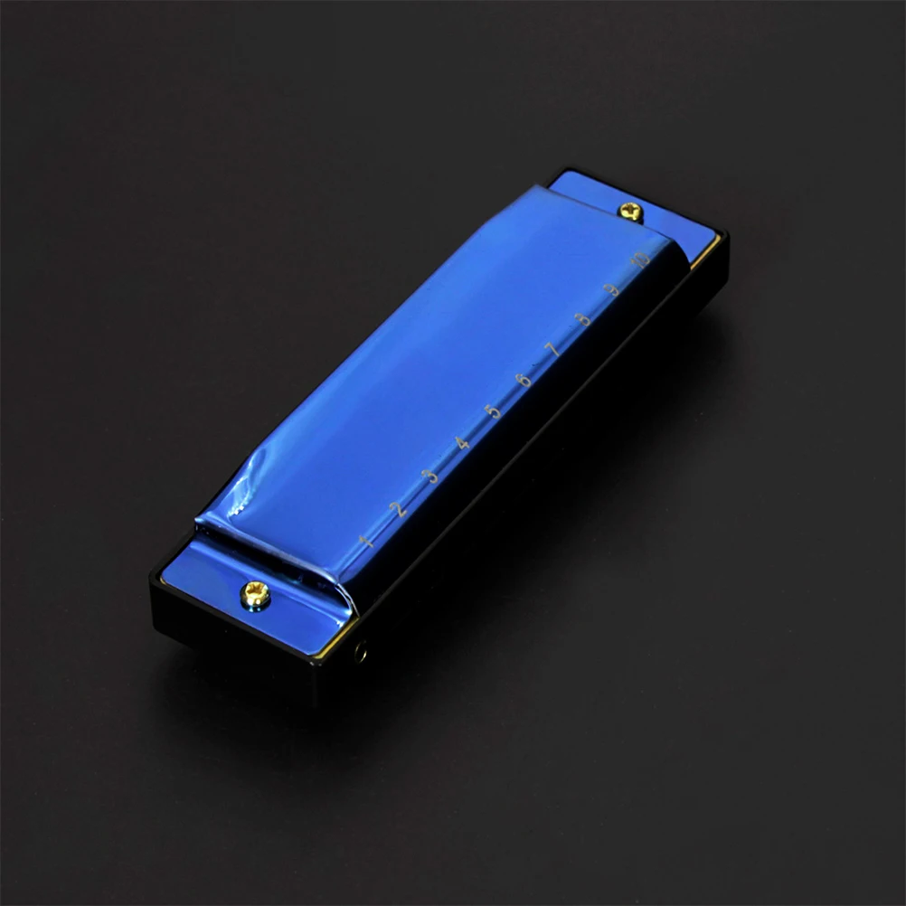 

10 Holes 20 Tone Harmonica For Beginners Blues Players Premium Durable Mini Harmonicas Plastic Box Small Musical