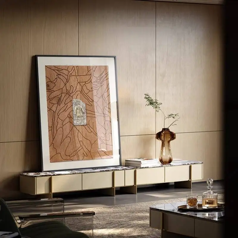 White Narrow Tv Stand Alone Extended Vertical Designer Modern Tv Stands Living Room Minimalist Mueble Para Televisor Furniture