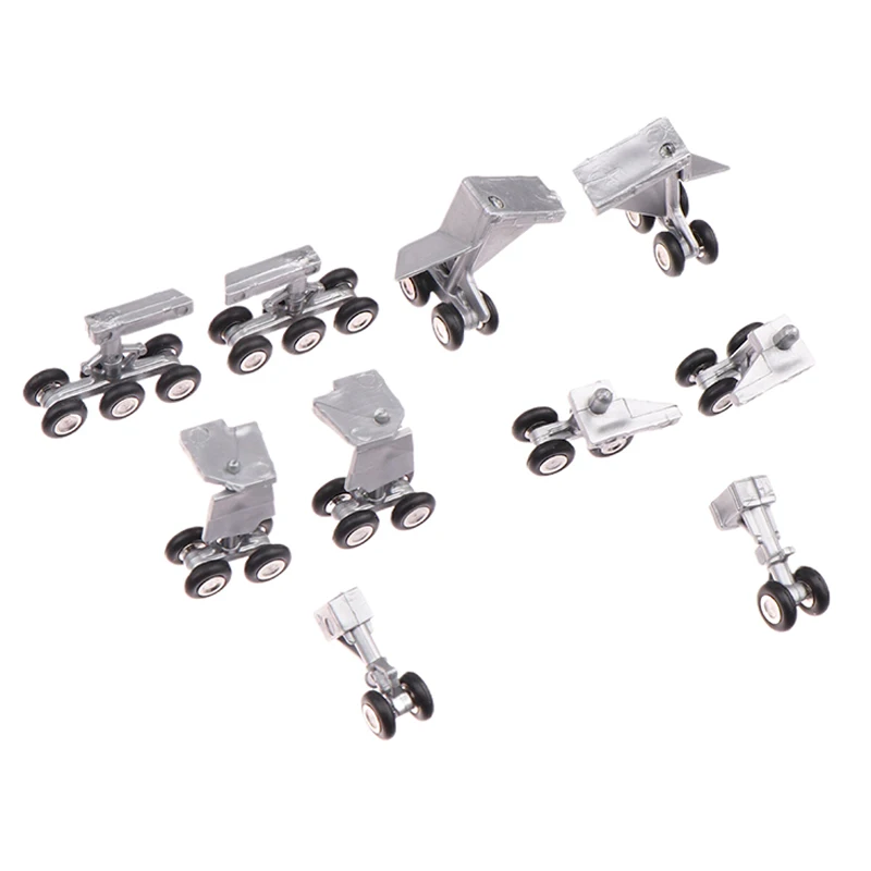 5pcs/set B747 A380 Aircraft Airplane Airliner Model Landing Gear Wheels And Stand Base Accessories Display