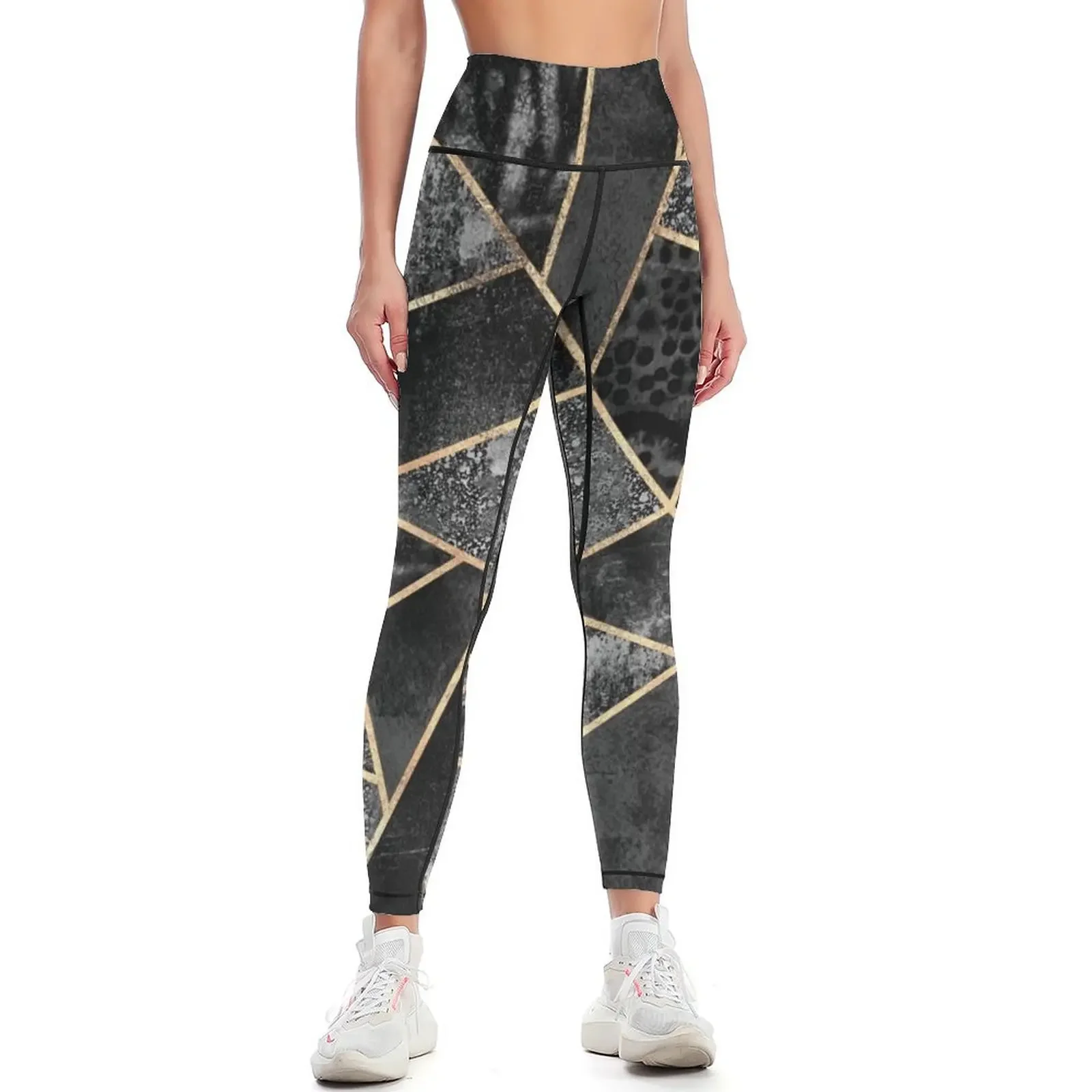 

Black Stone 2 Leggings for fitness Fitness woman gym pants exercise clothing for Womens Leggings