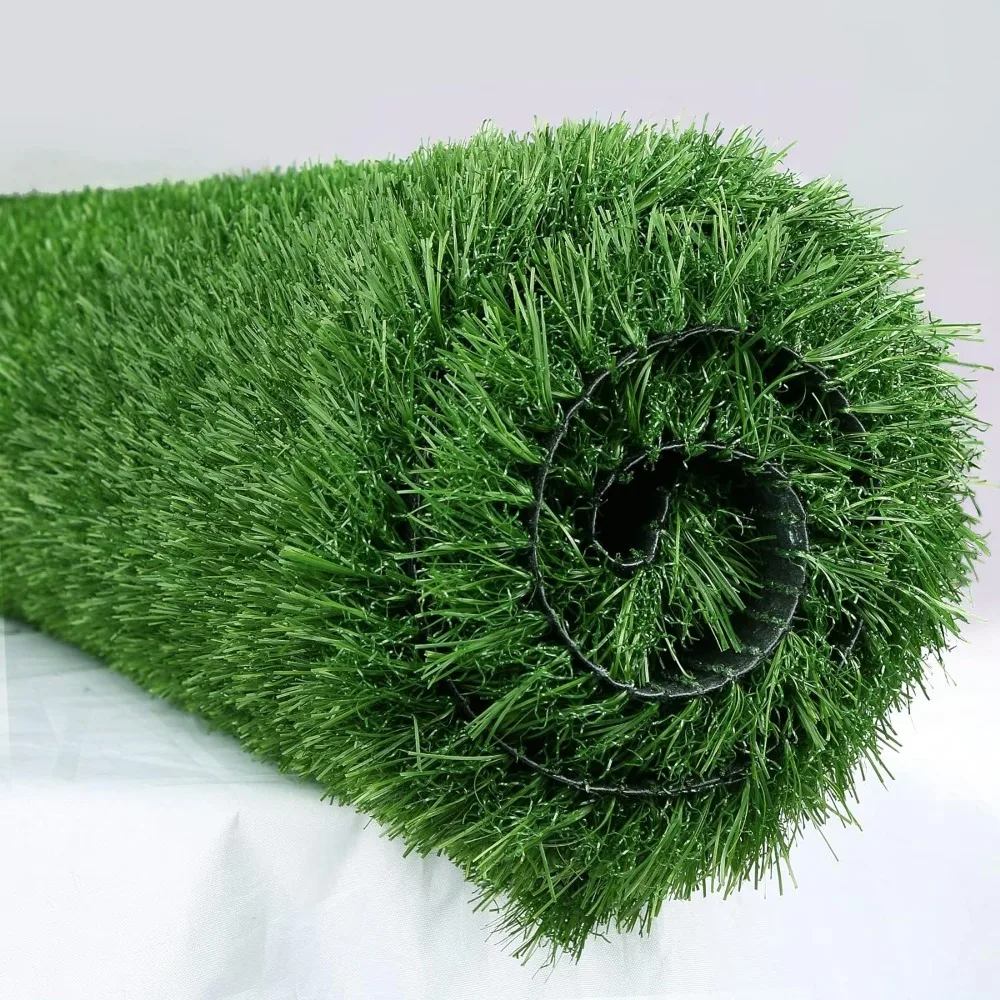 

Artificial Grass15FT X 5FT 1.38" Pile Height Thick Fake Turf Grass Roll for Patio, Balcony, Backyard, Pets Freindly, fake grass