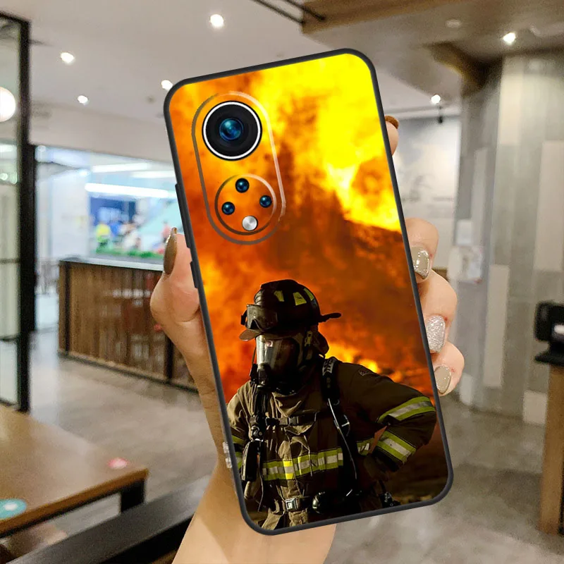 حافظة رجال الإطفاء Heroes لهاتف Honor Magic 7 5 6 Lite Honor X9b X9a X8b X8a X9 X9c 50 70 90 Lite 200 Pro