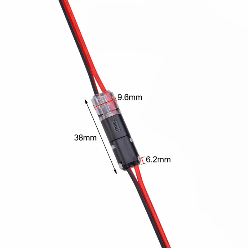 10PCS 2 Pin Way Plug Car Waterproof Electrical Connector Wire Cable Automotive