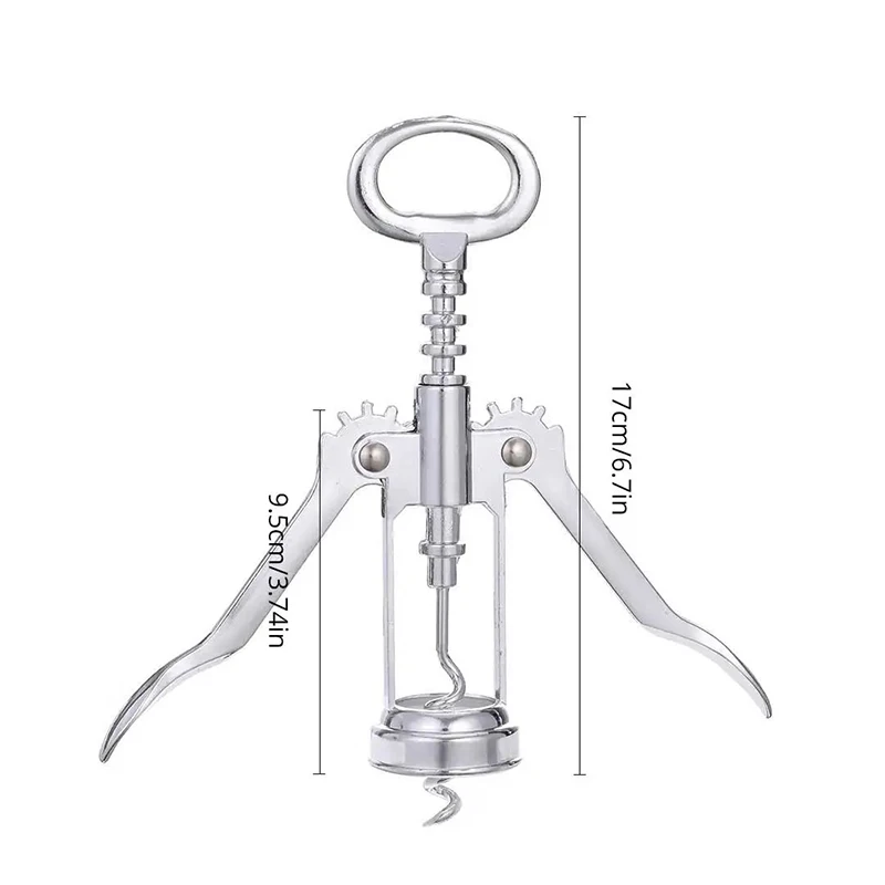 Red Wine Bottle Opener Beer Driver SteelWine Corkscrew Wine Opener Multifunctional Stainless Corkscrew Kitchen Supplies