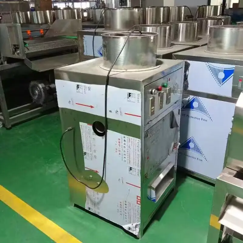 소형 전기 상업용 스테인리스 건조 마늘 껍질 벗기는 기계 150Kg/H