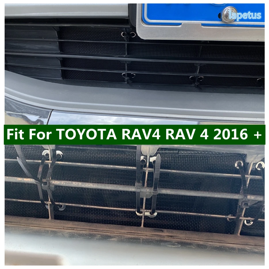 

Car Middle Anti-insect Screening Mesh Front Grille Insert Net Fit For TOYOTA RAV4 RAV 4 2016 2017 2018 Exterior Accessories