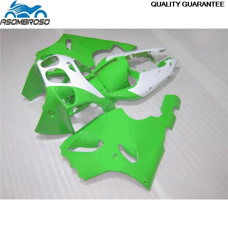 New Special parts for Ninja ZX7R fairing kit 1996-2003 white green fairing set ZX-7R 96 97 98 99 00 01 02 03 47