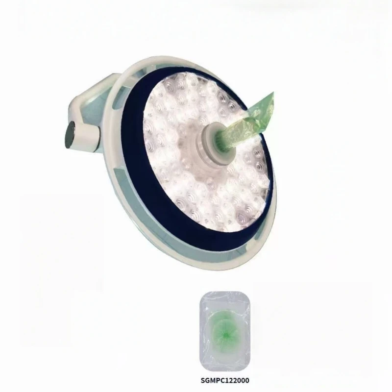 50 peças capa de uso único para alça de lâmpada sem sombra/curra descartável para alça de lâmpada sem sombra