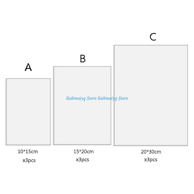 573B 3 Pieces Sublimation Aluminum Photo Blanks Metal Aluminum Sign Blanks Plate for DIY Thermal Sublimation Printing Photo