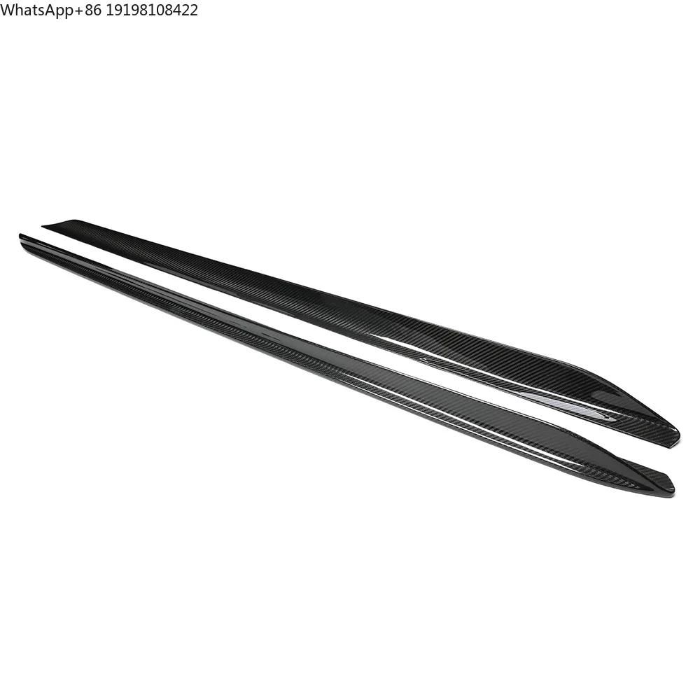 

Top Material Mp Style Dry Carbon Side Skirts For Bmw 3 Ser Sedan G20 Lci M-tech Carbon Side Bumper Protector Lip Body Kits