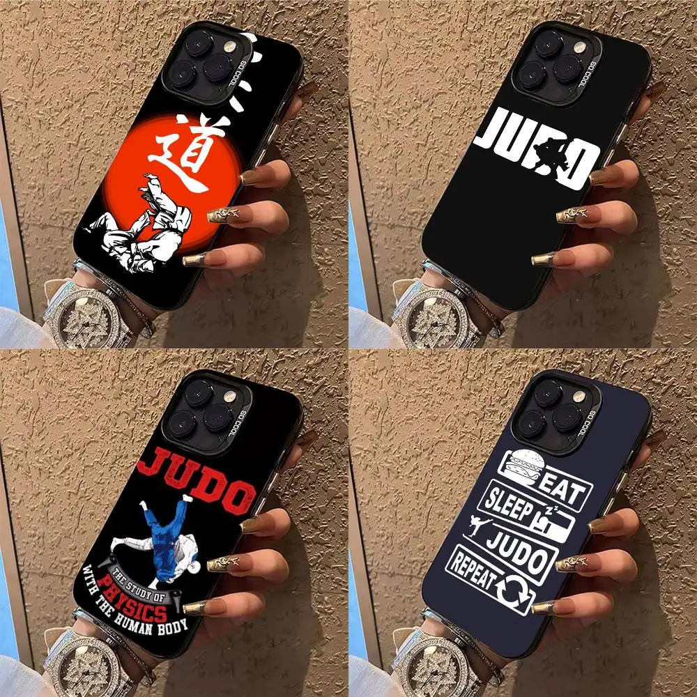 

Japanese Martial Arts Judo Phone Case Phone Case For iPhone 14 16 15 11 12 13 Pro Max Mini Plus Shockproof Cover